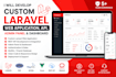 develop custom laravel web application
