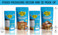design packaging pouch bag design for you