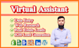be your virtual assistant for data entry, web research, b2b lead generation