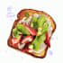 draw any food illustration you want