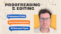 proofread and edit your writing, web copy, and essays