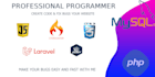 develop web app using php, mysql, javascript, jquery