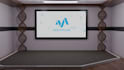 create a virtual set or 3d model of a virtual studio