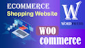 make ecommerce shopping website wordpress woocommerce