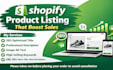 write shopify product descriptions and SEO title