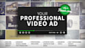 create a professional video ad with voiceover