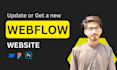 design webflow responsive website