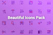 design custom icon set for your website or app
