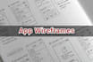 create app flow and wireframes