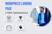 design and develop wordpress landing page for your business