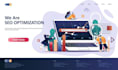 create an SEO marketing agency website