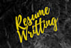 create attractive resume and cover letter