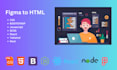 convert figma design to HTML CSS booster