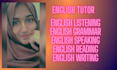 be your online english tutor or english teacher