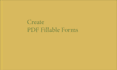design fully functional pdf fillable forms for you