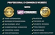 build professional woocommerce website or ecommerce website