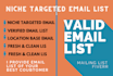 build targeted valid email list