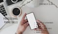 make professional phones calls