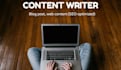 be your content writer blog post writer