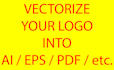 vectorize your logo into ai / eps / pdf format
