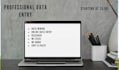 do all data entry
