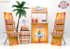 design modern 3d product display and gondola design
