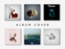 design album or single cover art