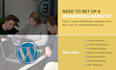 do wordpress website design and a complete buildout
