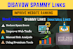 disavow spammy and toxic bad backlinks from your site