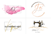 do handwritten, scripted, signature, and calligraphic logo