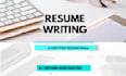 write killer infographic resume, modern resume, creative resume, college resume