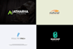 do unique minimalist and business logo design