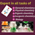 your virtual assistant in basic, physical chemistry, and biology
