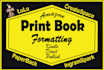 convert your file into paperback or ebook for lulu, ingramspark
