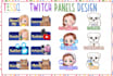 draw and design your chibi twitch panels