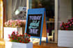 do hand drawn chalk lettering