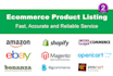 upload products add product data entry on ecommerce store