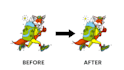 manual vector tracing, modify, redraw logo, raster to vector
