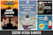 create custom animated HTML5 banner ads that deliver results
