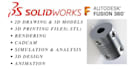 do product design, 3d cad design and 3d modelling using fusion 360 nd solidworks