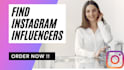 find best instagram influencer list