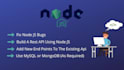 make rest API using node js, mysql, postgres, mariadb