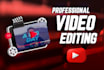 professionally edit your youtube video