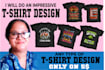 do an impressive tshirt design