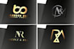 creative initial and monogram logo design