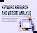 do keyword research and competitor analysis