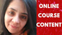 write online course content, curriculum design, lesson plan