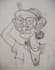 do ink drawing in my style for you
