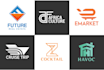 do modern minimalist business logo design