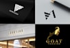 do modern minimalist logo design with brand style guide